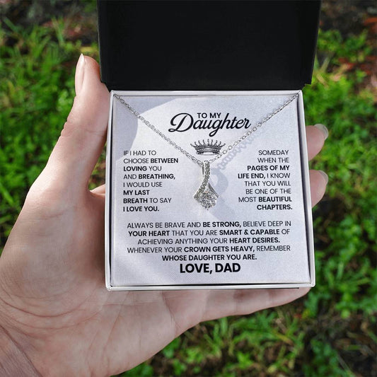 To My Daughter - Alluring Beauty Necklace