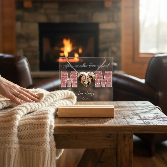 Mother's Day Gift | Keepsake Acrylic & Alluring Beauty Necklace