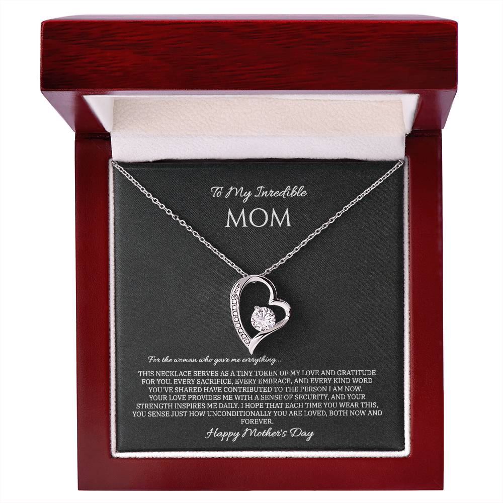 To My Mom – Forever Love Necklace | Timeless & Elegant Gift