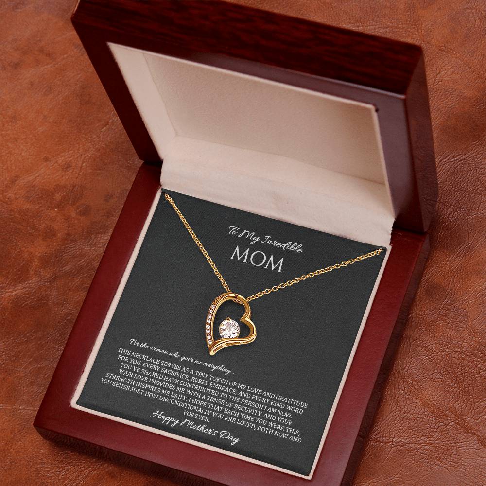 To My Mom – Forever Love Necklace | Timeless & Elegant Gift