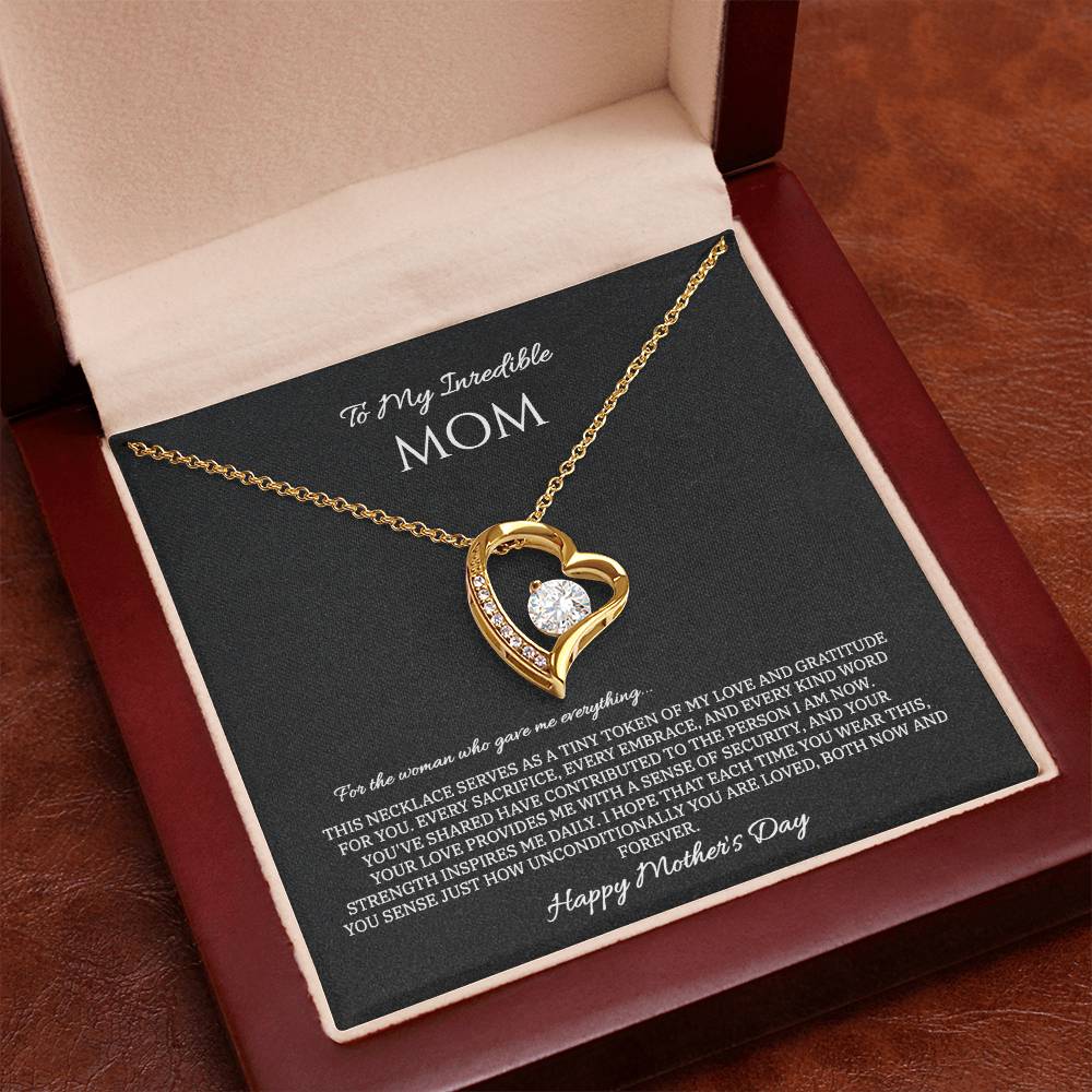 To My Mom – Forever Love Necklace | Timeless & Elegant Gift