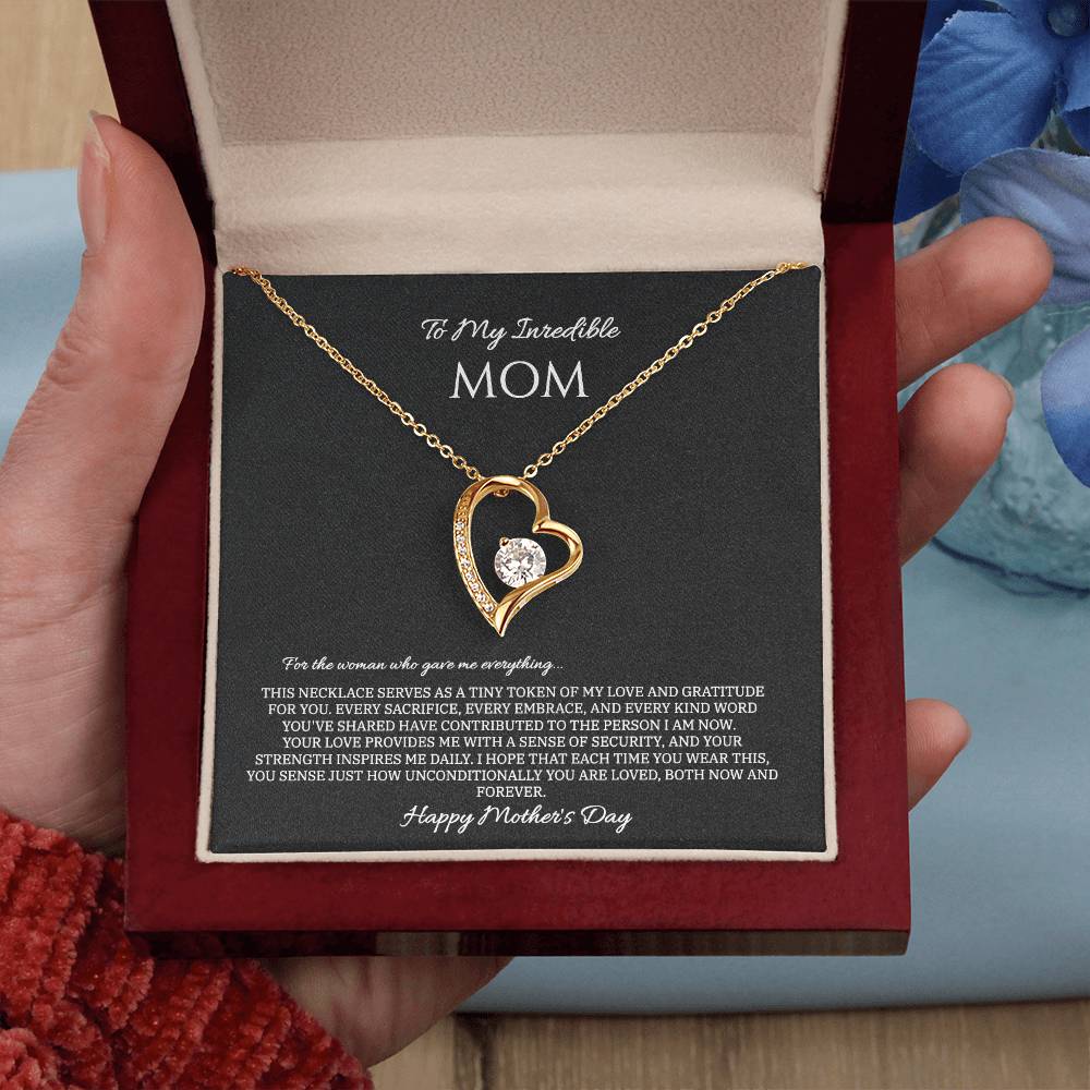 To My Mom – Forever Love Necklace | Timeless & Elegant Gift