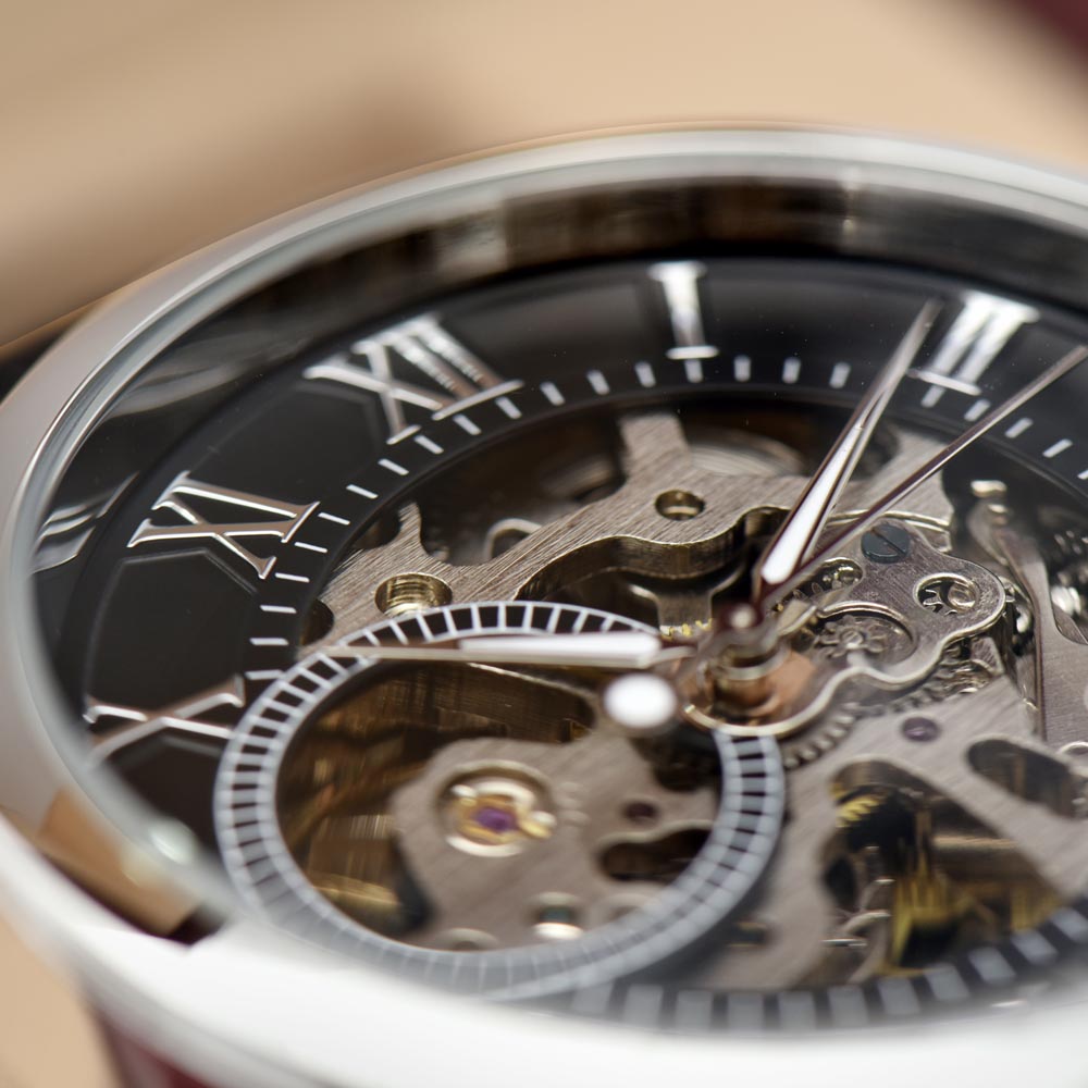 A Timeless Gift for My Son | Luxury Openwork Skeleton Watch & Keepsake Message Card