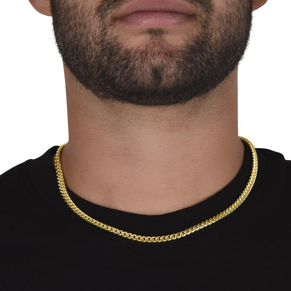To My Amazing Husband - Cuban Link Chain Necklace