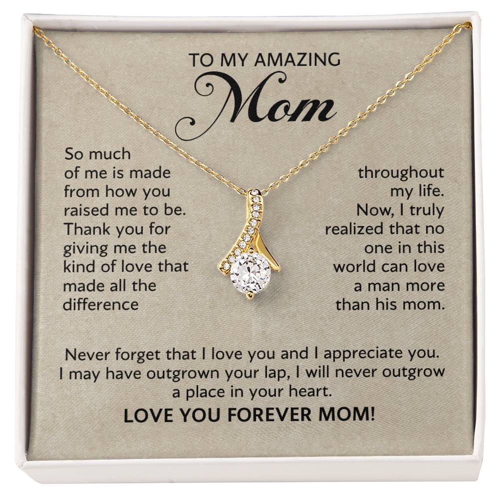 To My Amazing Mom - Alluring beauty Necklace - Gift for Mother's Day