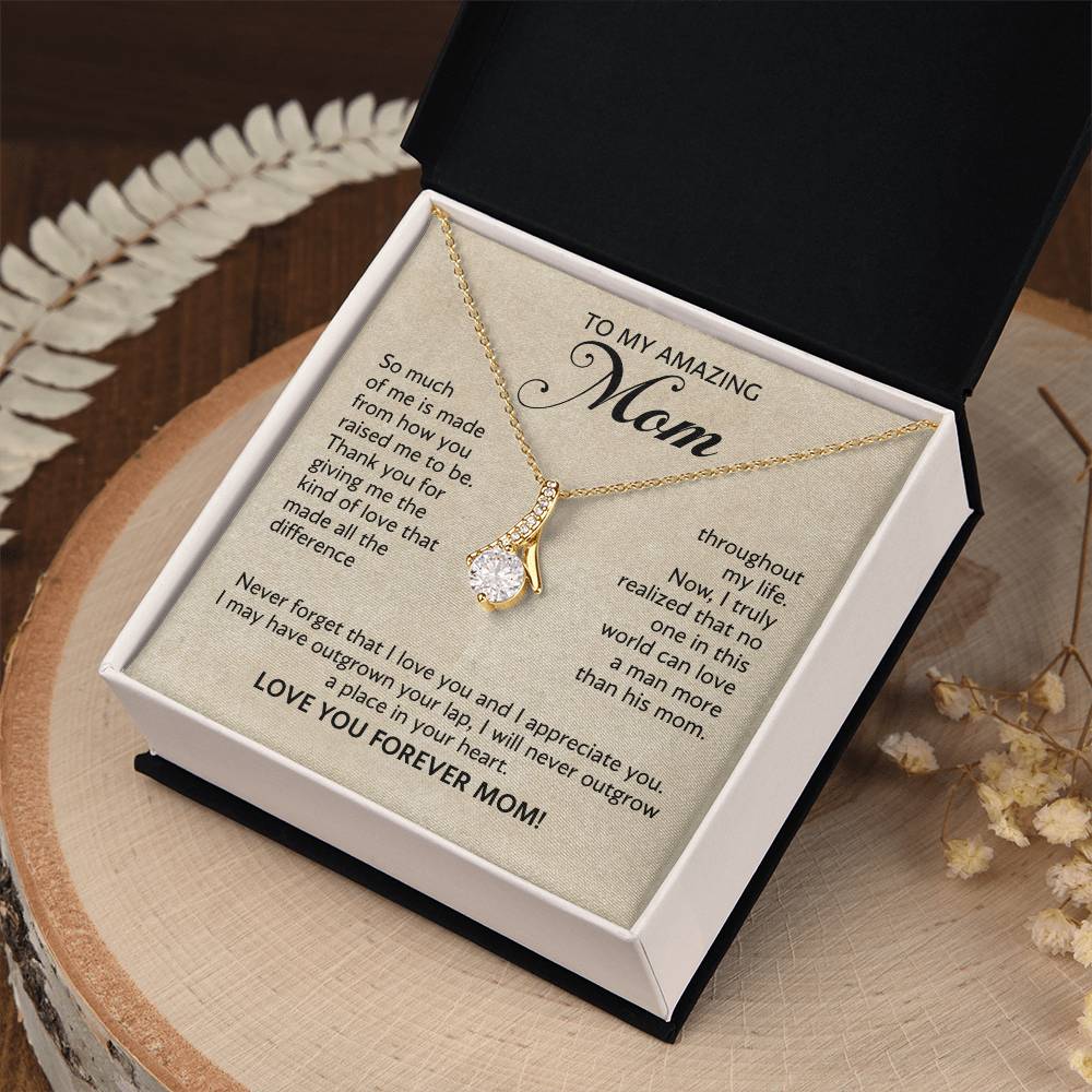 To My Amazing Mom - Alluring beauty Necklace - Gift for Mother's Day