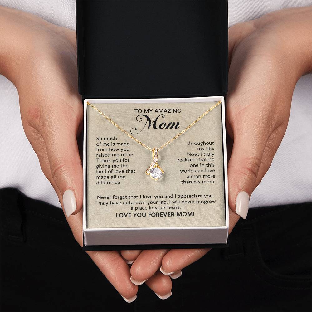 To My Amazing Mom - Alluring beauty Necklace - Gift for Mother's Day