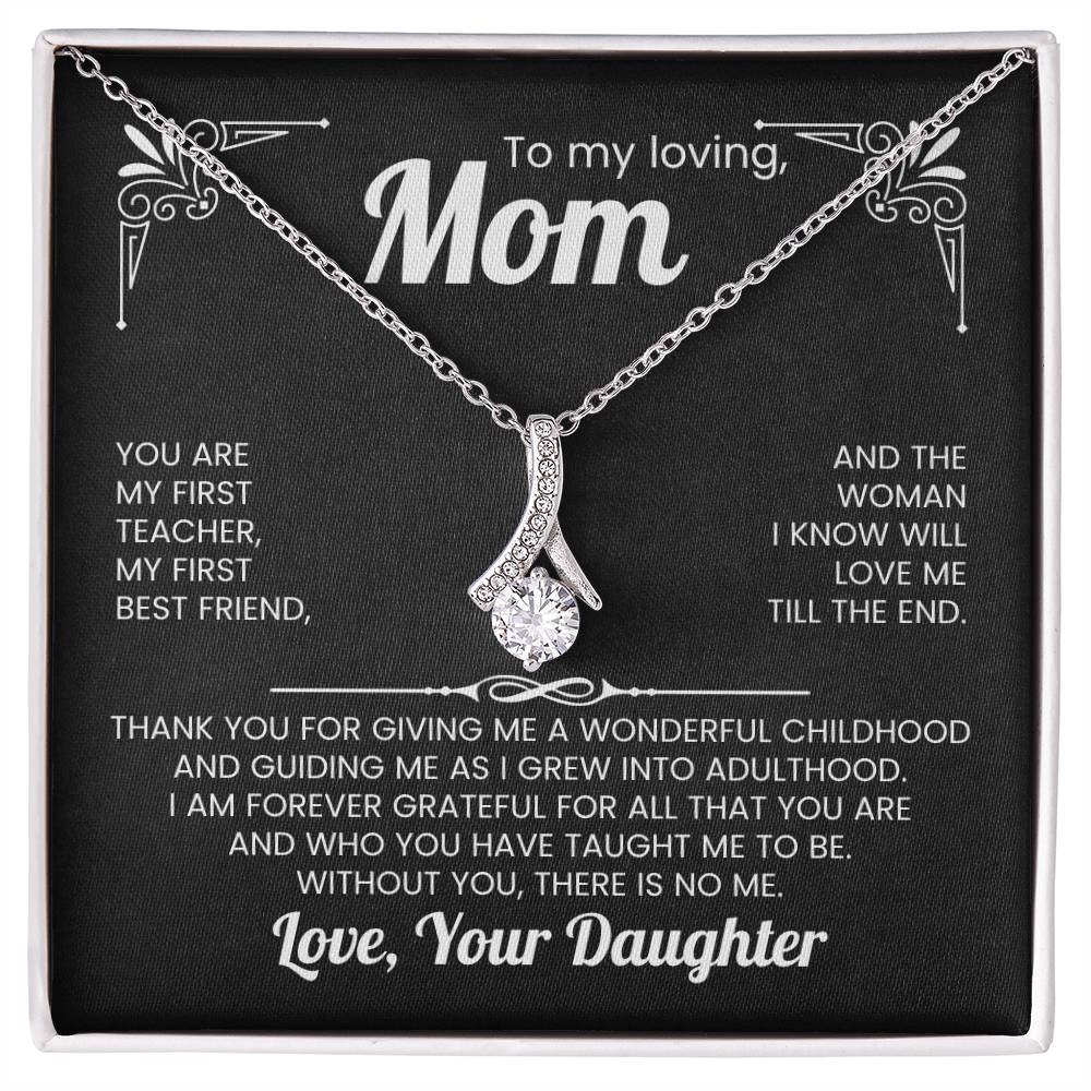 Mother's Day Gift - To My Loving Mom - Alluring Beauty Necklace