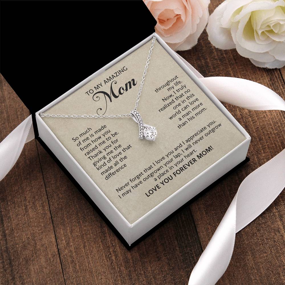 To My Amazing Mom - Alluring beauty Necklace - Gift for Mother's Day