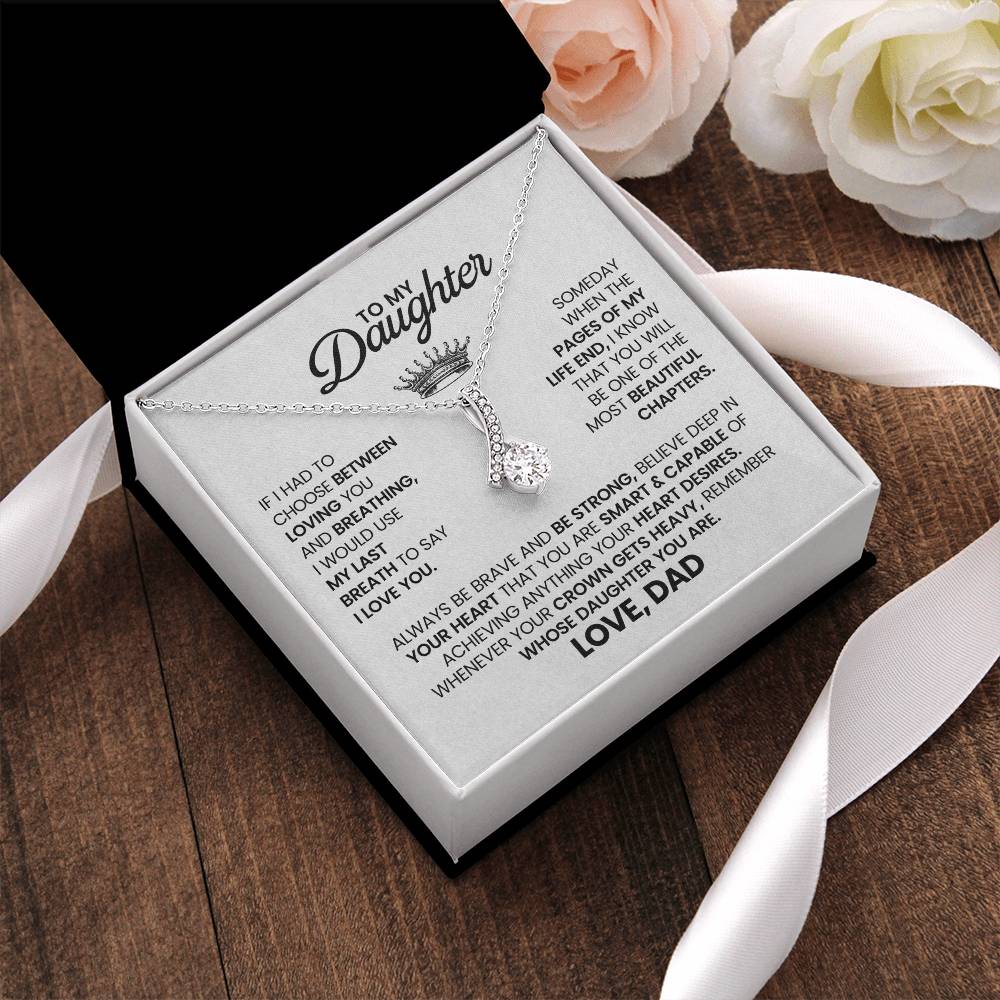 To My Daughter - Alluring Beauty Necklace