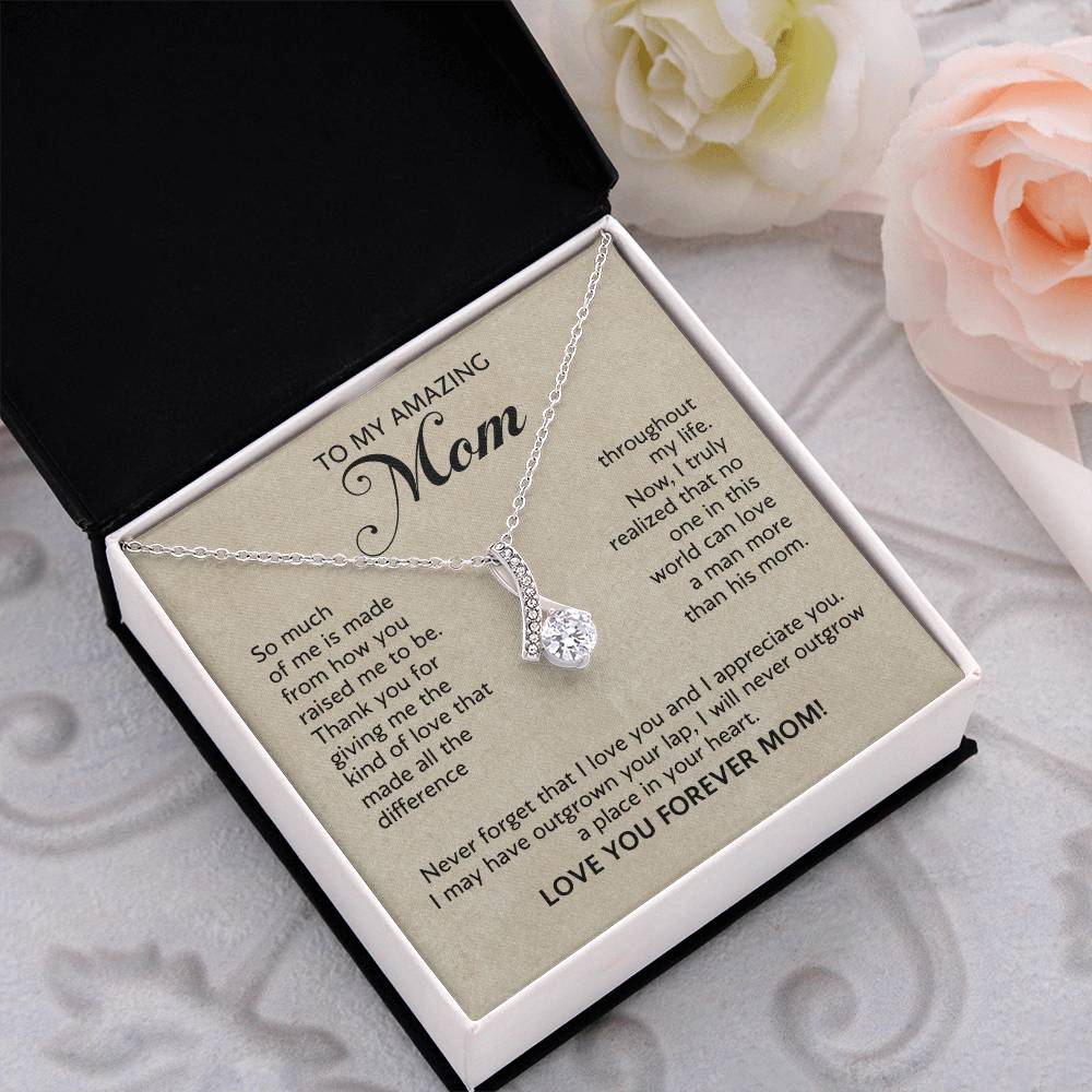 To My Amazing Mom - Alluring beauty Necklace - Gift for Mother's Day