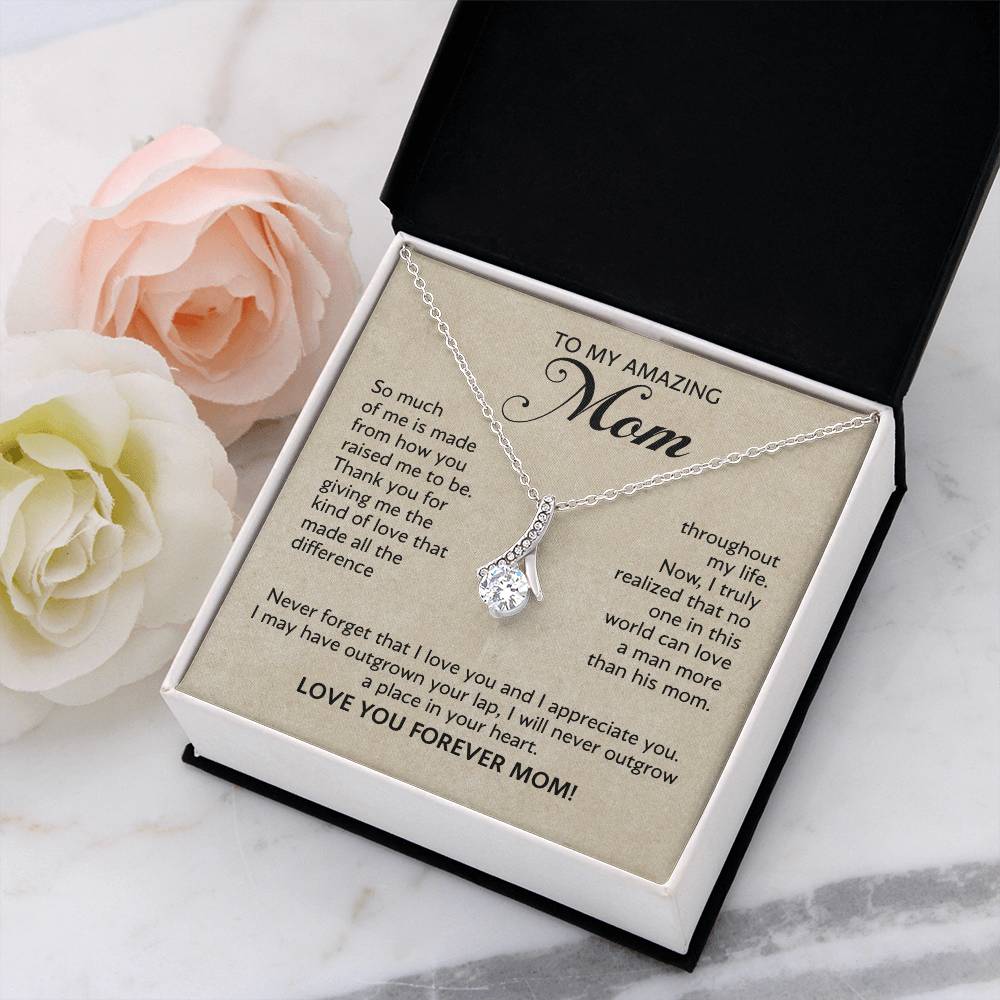 To My Amazing Mom - Alluring beauty Necklace - Gift for Mother's Day