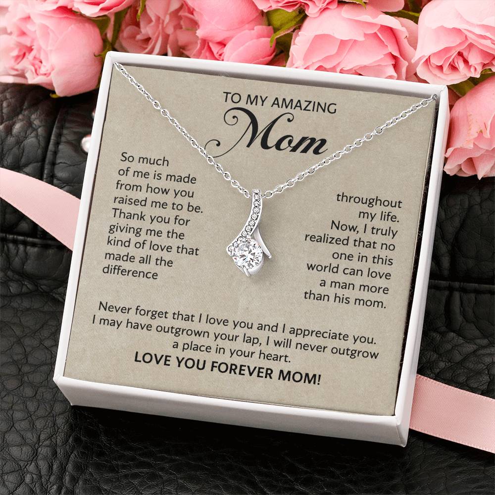 To My Amazing Mom - Alluring beauty Necklace - Gift for Mother's Day