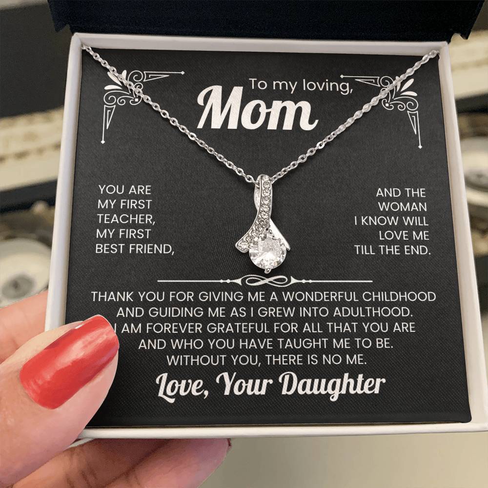 Mother's Day Gift - To My Loving Mom - Alluring Beauty Necklace