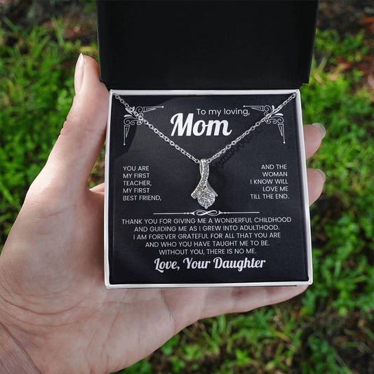 Mother's Day Gift - To My Loving Mom - Alluring Beauty Necklace