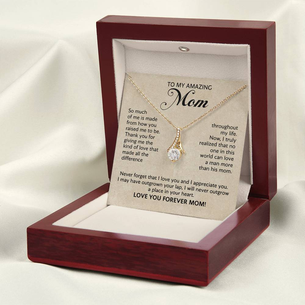 To My Amazing Mom - Alluring beauty Necklace - Gift for Mother's Day