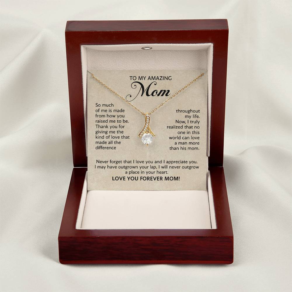 To My Amazing Mom - Alluring beauty Necklace - Gift for Mother's Day