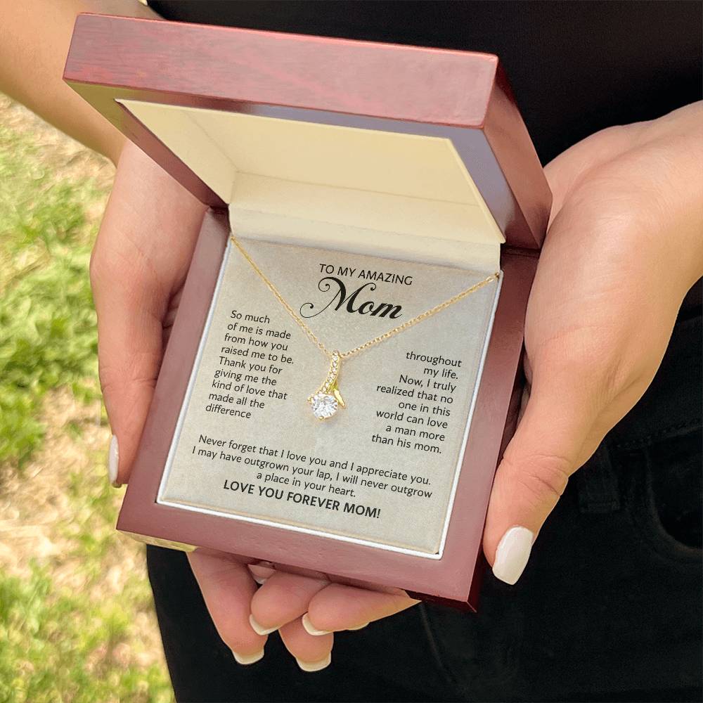 To My Amazing Mom - Alluring beauty Necklace - Gift for Mother's Day