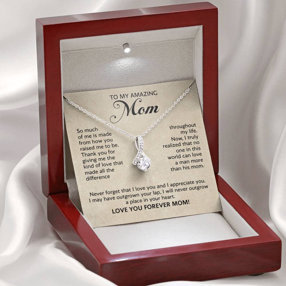 To My Amazing Mom - Alluring beauty Necklace - Gift for Mother's Day