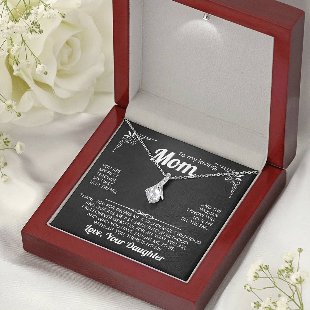 Mother's Day Gift - To My Loving Mom - Alluring Beauty Necklace