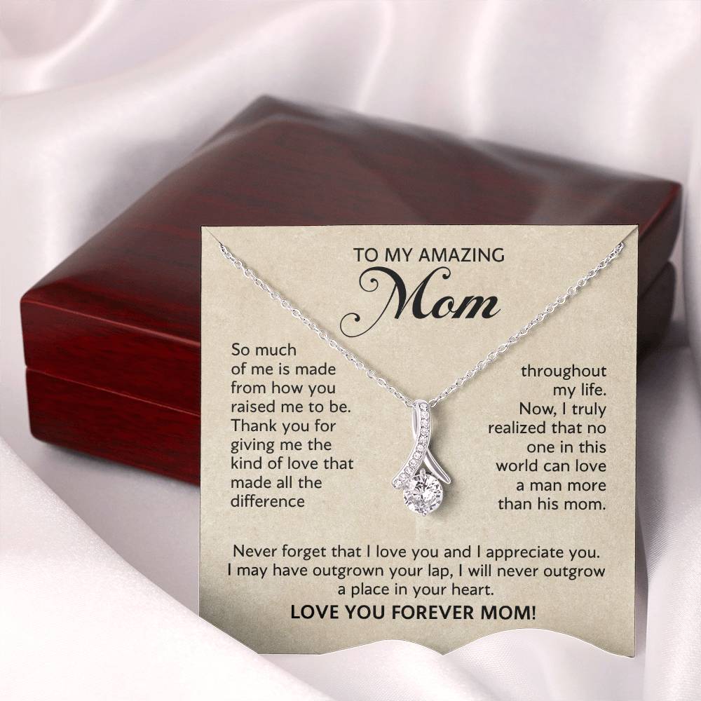 To My Amazing Mom - Alluring beauty Necklace - Gift for Mother's Day