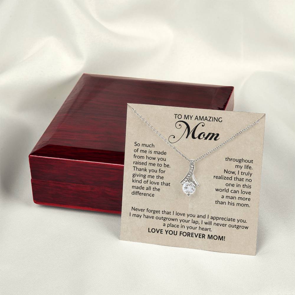 To My Amazing Mom - Alluring beauty Necklace - Gift for Mother's Day