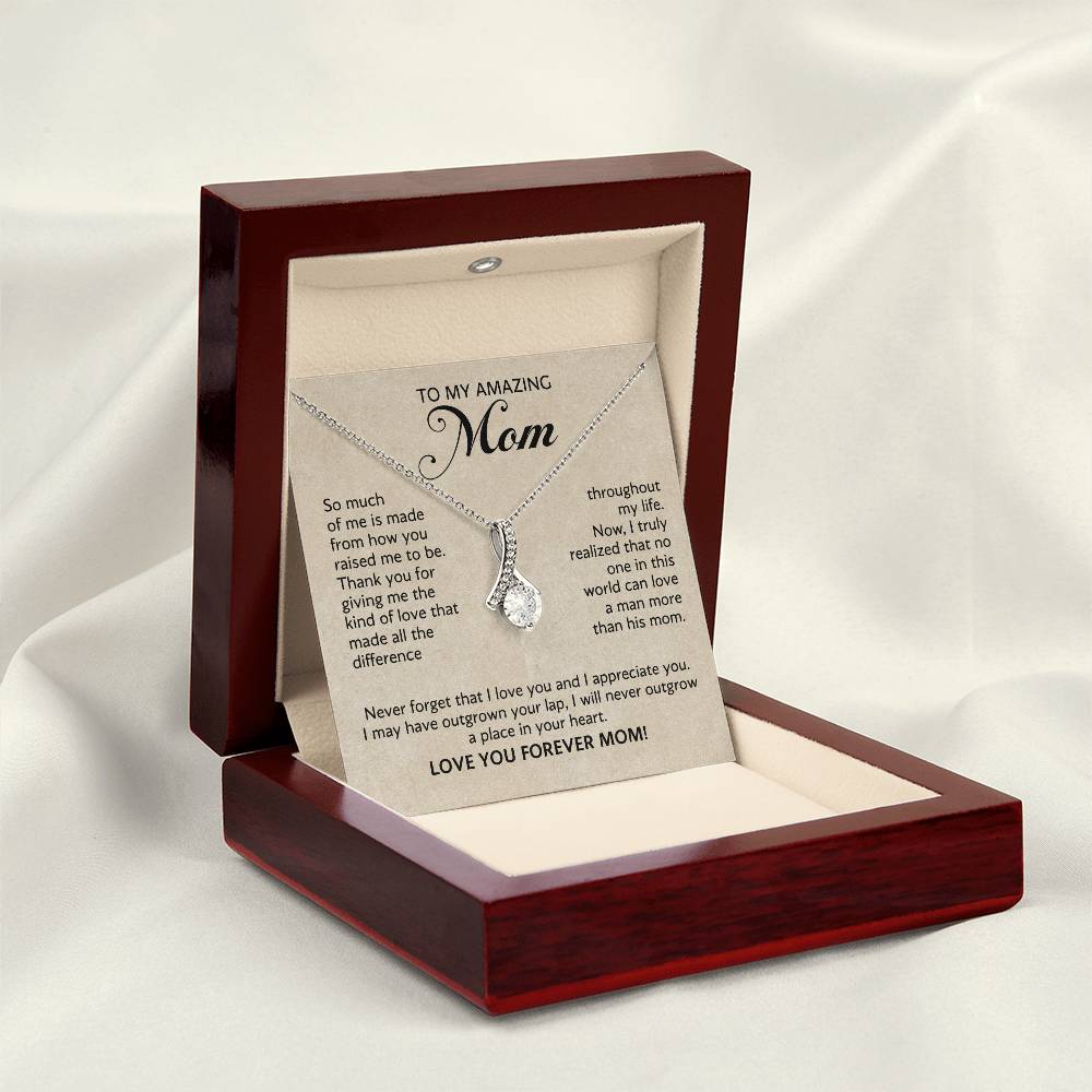 To My Amazing Mom - Alluring beauty Necklace - Gift for Mother's Day