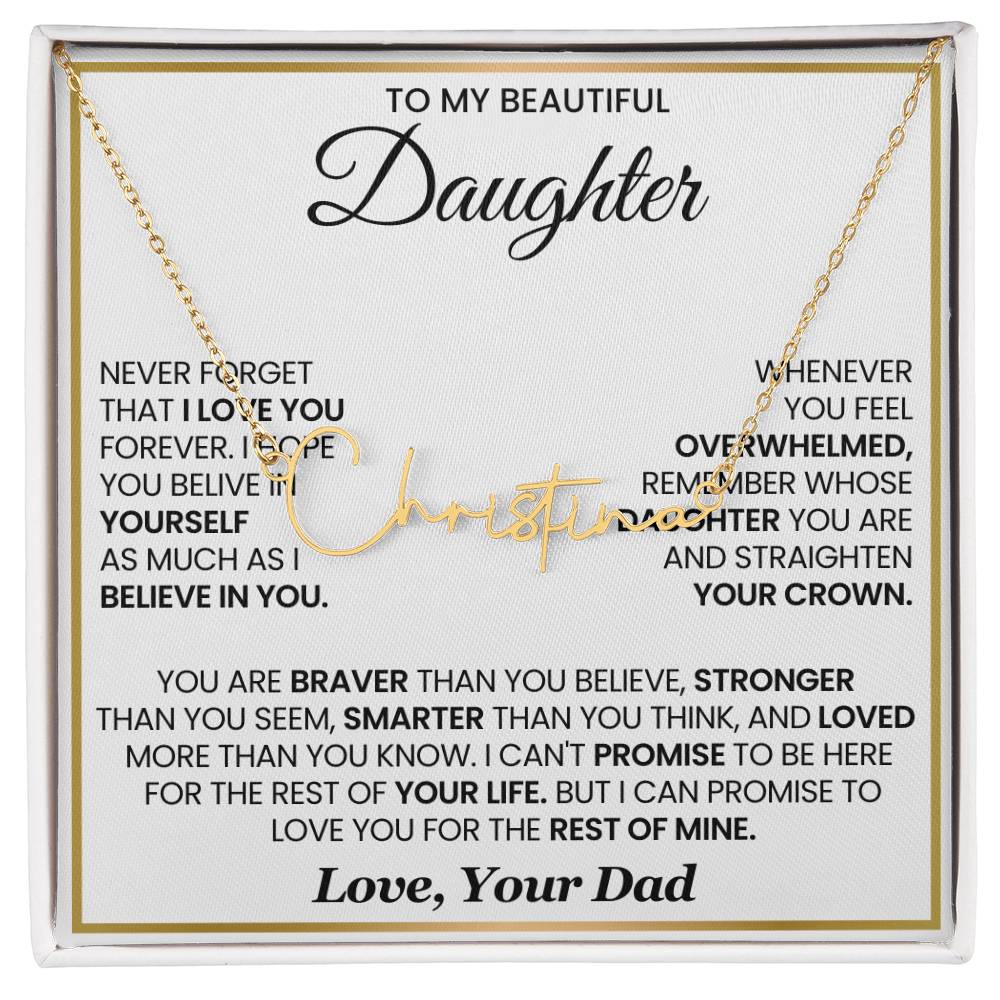 Signature Name Necklace