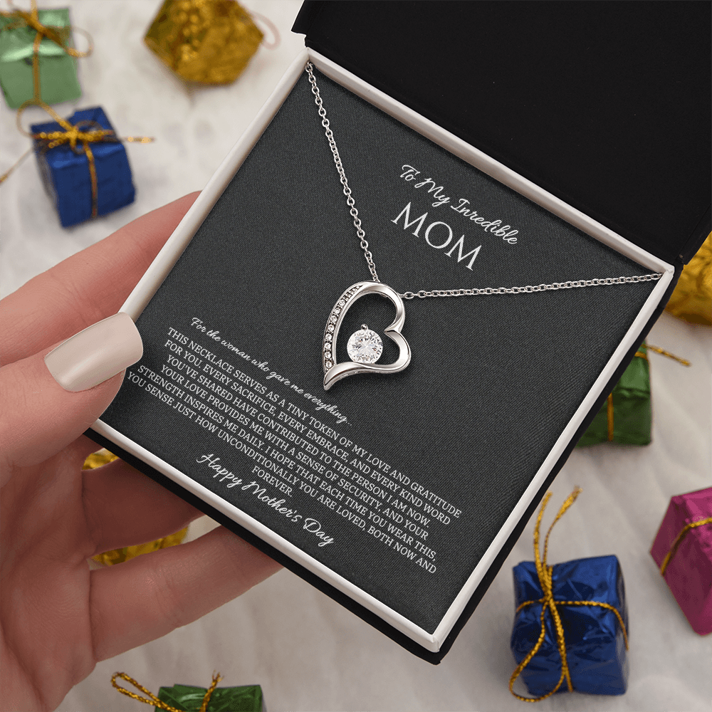 To My Mom – Forever Love Necklace | Timeless & Elegant Gift