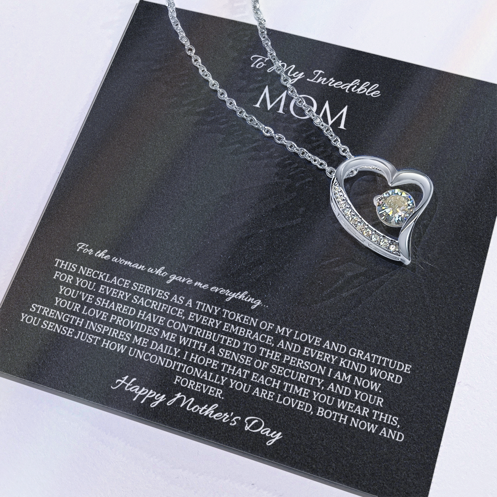 To My Mom – Forever Love Necklace | Timeless & Elegant Gift