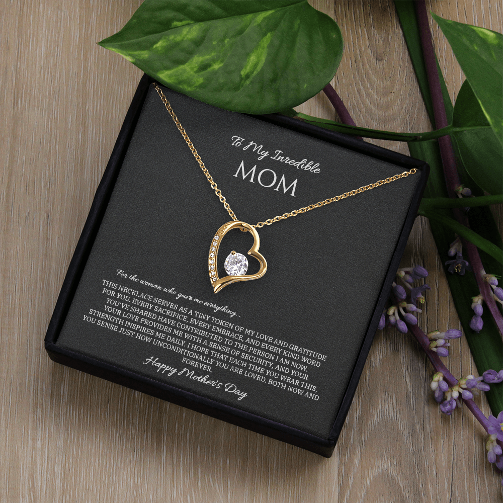 To My Mom – Forever Love Necklace | Timeless & Elegant Gift