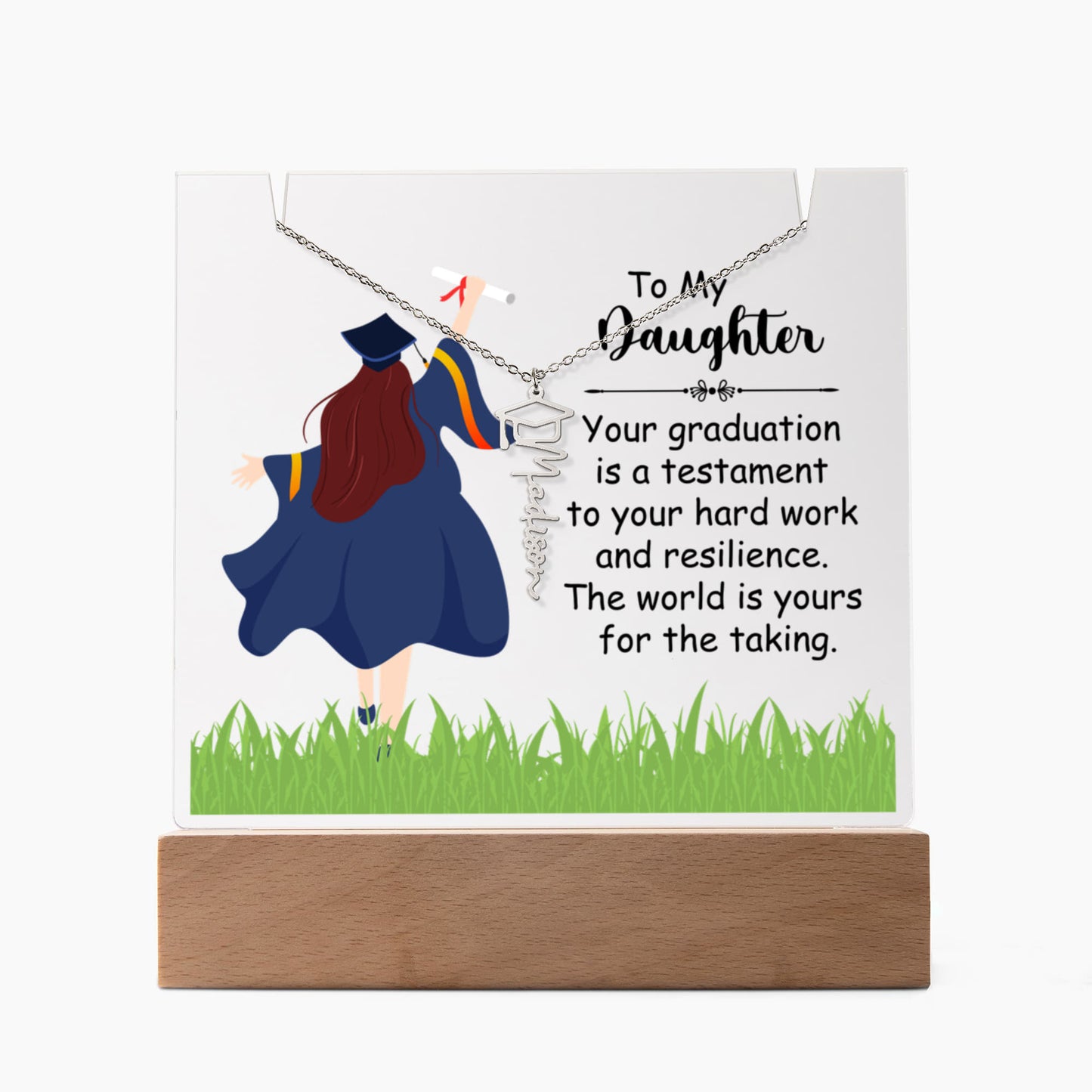 To My Daughter - Graduation Gift