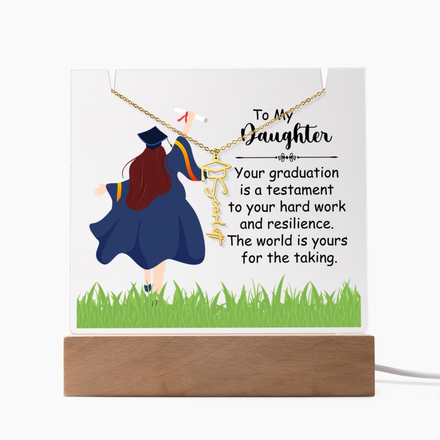 To My Daughter - Graduation Gift